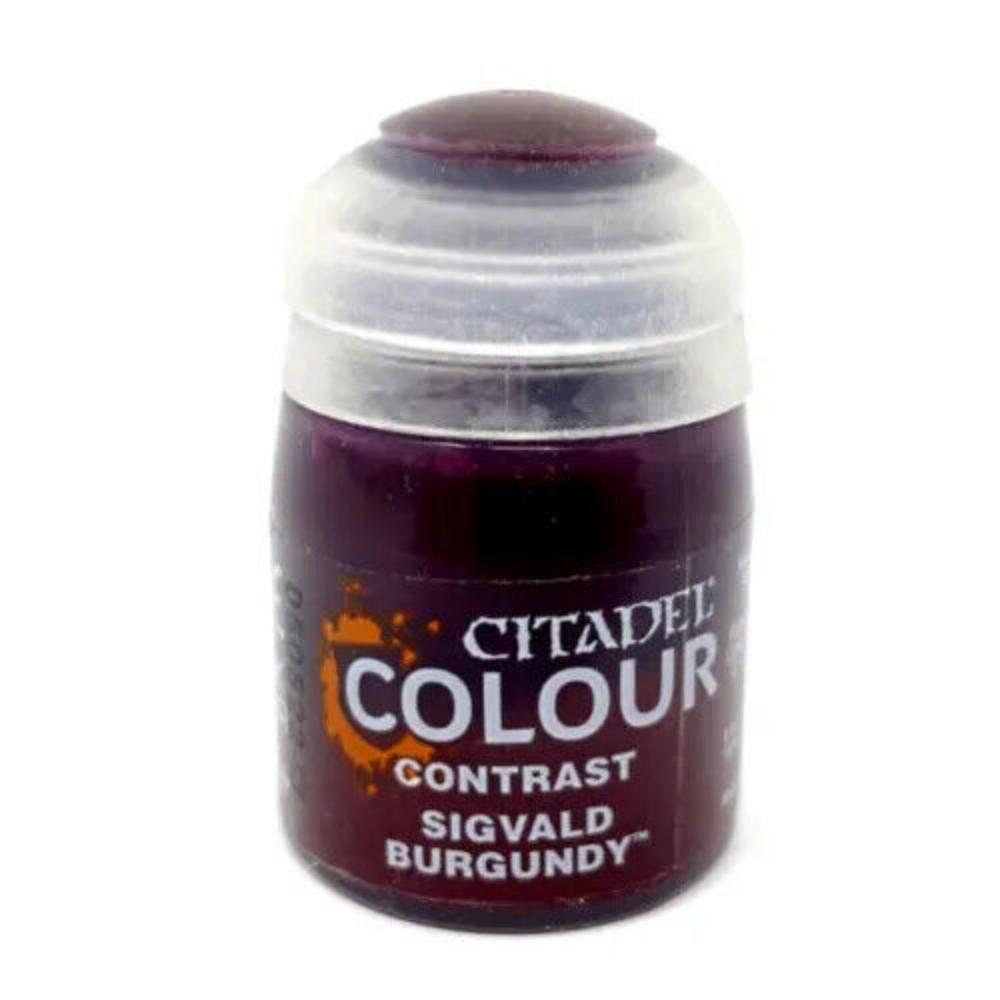 citadel colour contrast sigvald burgundy warhammer miniatures paint