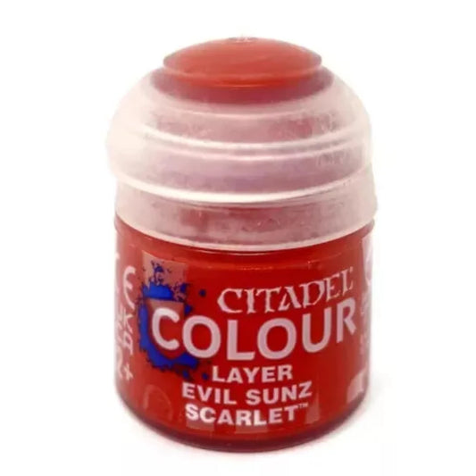 citadel colour layer evil sunz scarlet warhammer miniatures paint