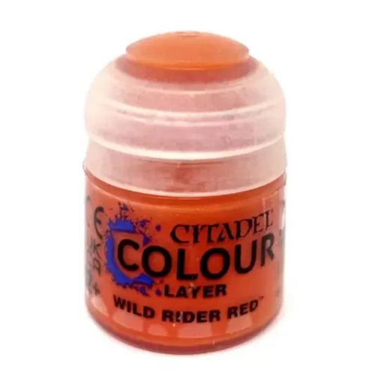 citadel colour layer wild rider red warhammer miniatures paint