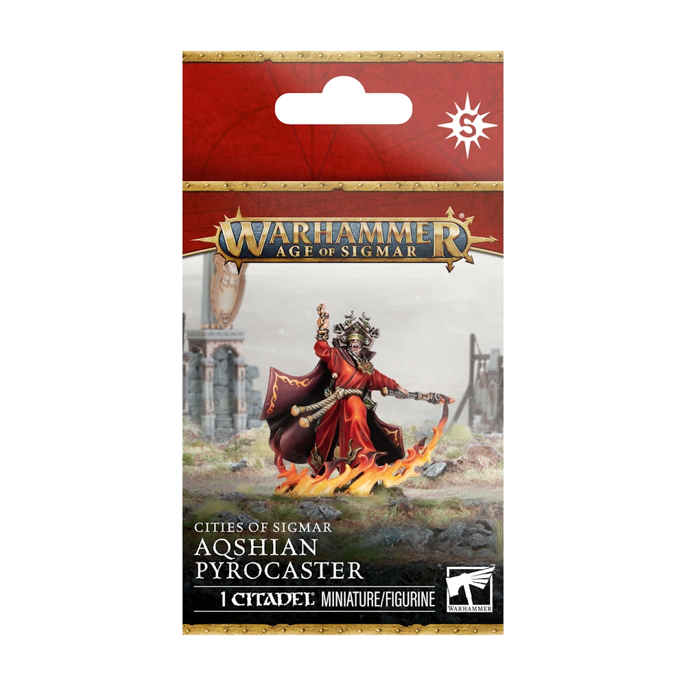 aqshian pyrocaster cities of sigmar character miniature