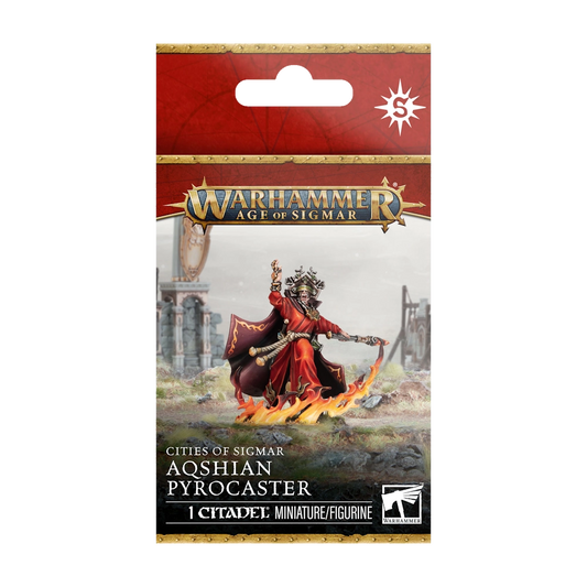 aqshian pyrocaster cities of sigmar character miniature