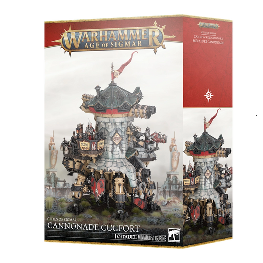 walking fortress cannonade cogfort age of sigmar cities