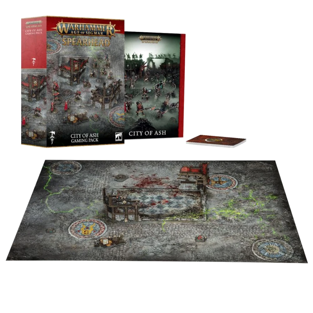 warhammer age sigmar spearhead city ash gaming pack