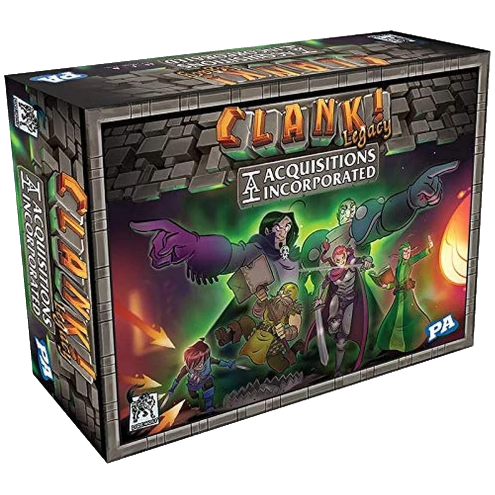 clank acquisitions incorporated dire wolf board game