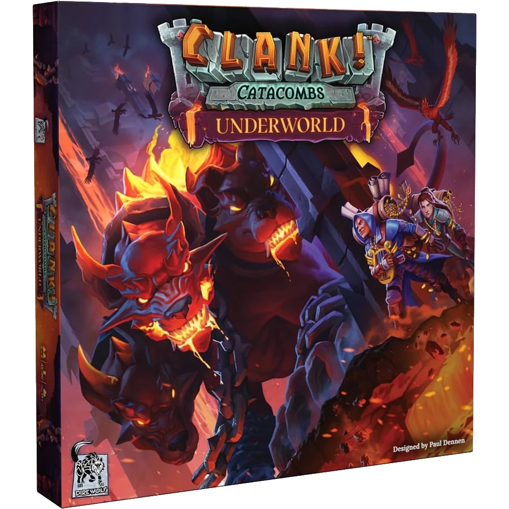 clank catacombs underworld dire wolf board game