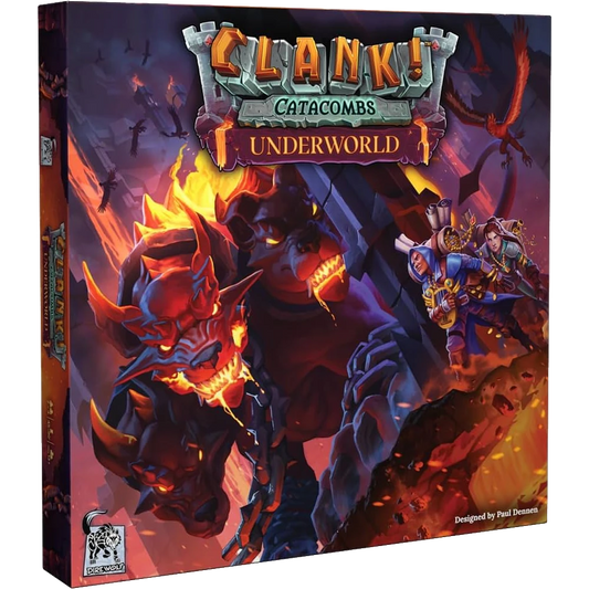 clank catacombs underworld dire wolf board game