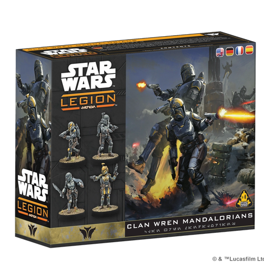 star wars legion clan wren mandalorians miniatures