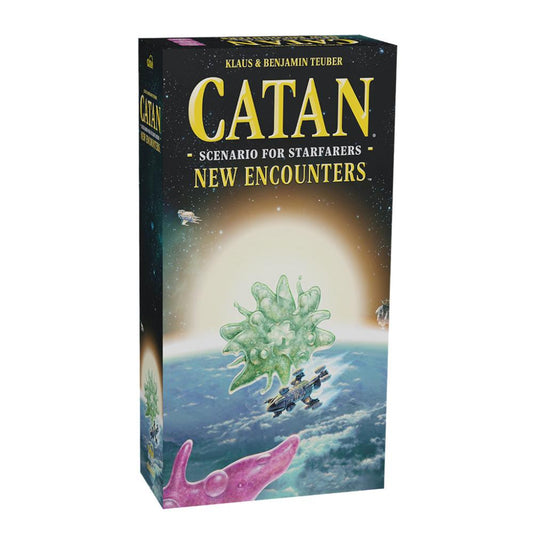 CATAN SCENARIO FOR STARFARERS NEW ENCOUNTERS BOARD GAME BOX