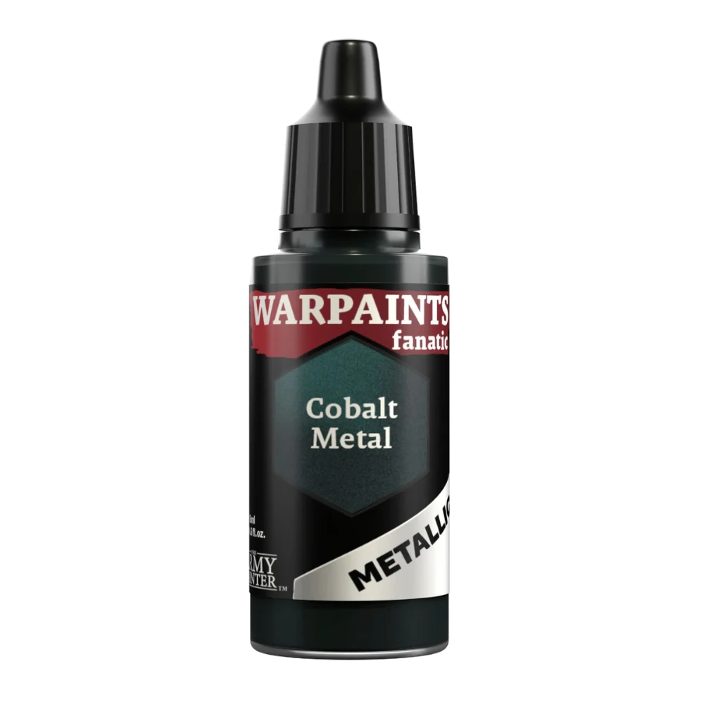 army painter warpaints fanatic paint metallic cobalt metal