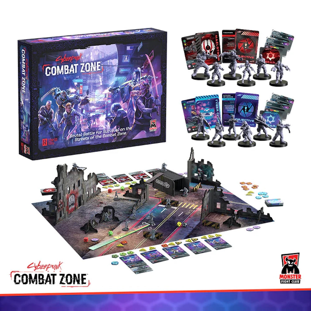 cyberpunk combatzone starter set maelstrom tyger claw