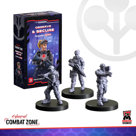 combat zone arasaka gonk miniatures observe control