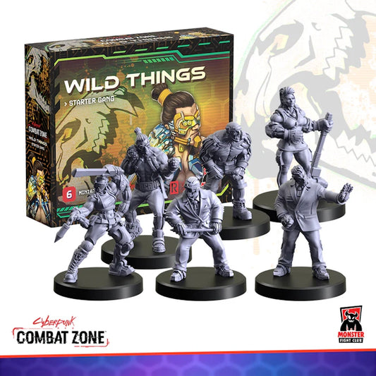 cyberpunk combat zone wild things gang starter set