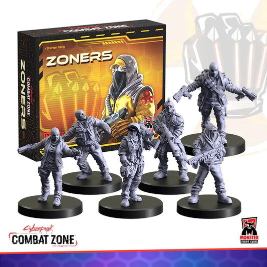 cyberpunk zoners gang starter set combat zone