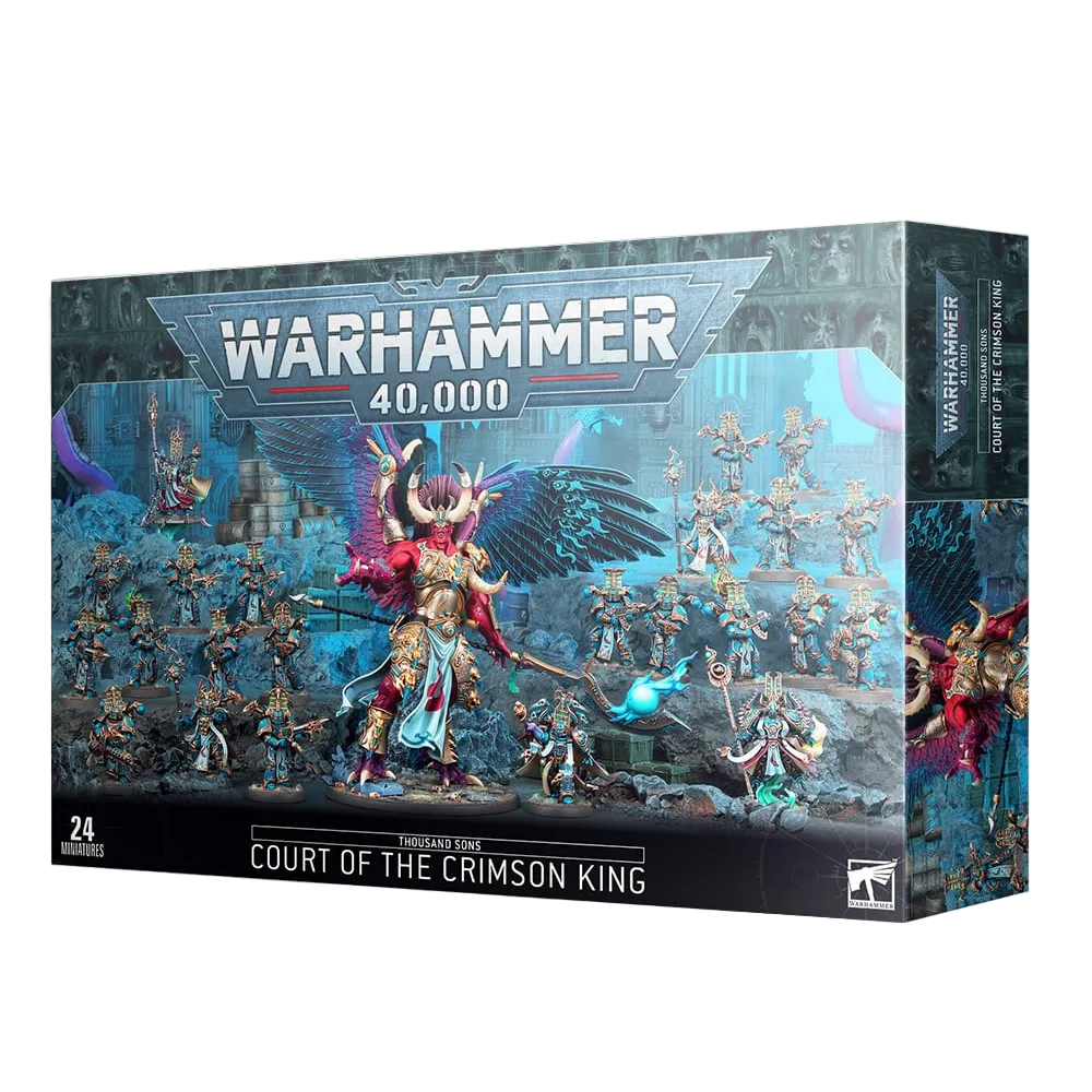 warhammer 40k court of the crimson king thousand sons battleforce