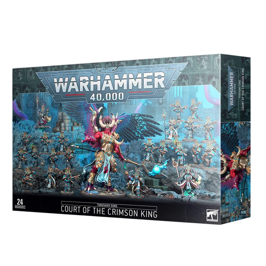 warhammer 40k court of the crimson king thousand sons battleforce