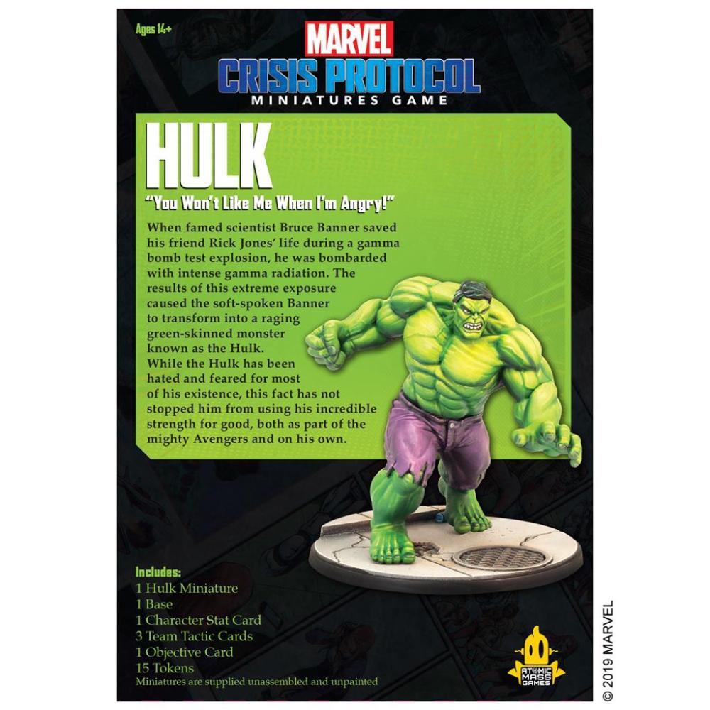 Marvel Crisis Protocol: Hulk