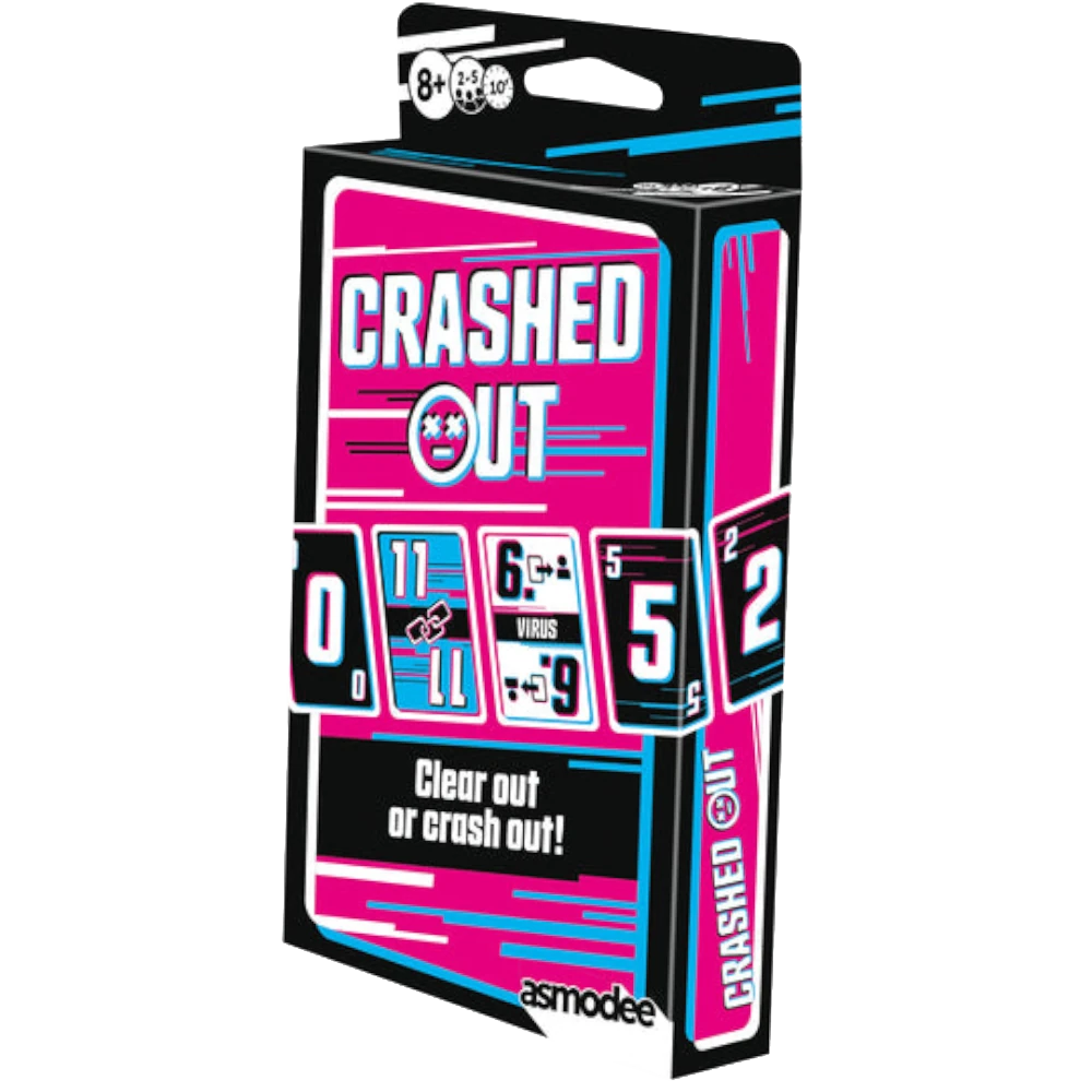crashed out card game clear strategy