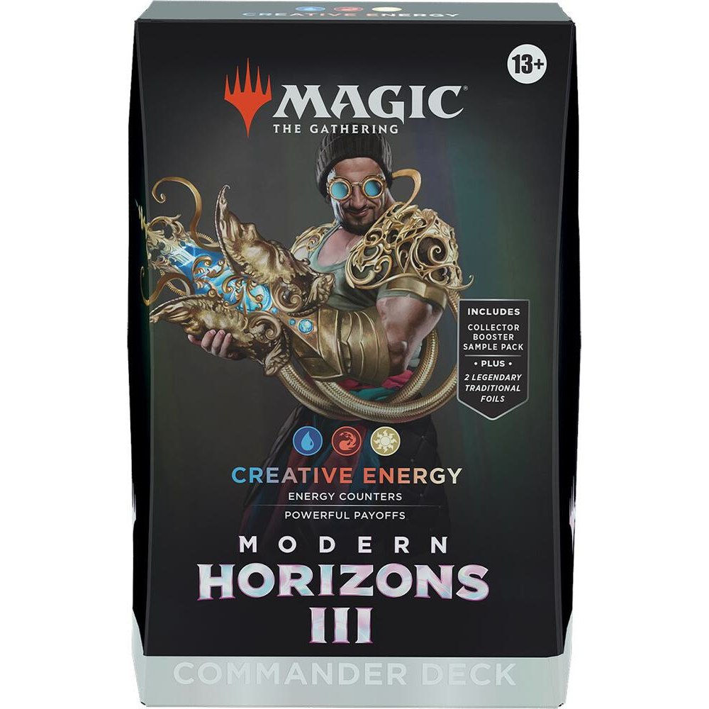 mtg magic gathering modern horizons commander deck creative energy