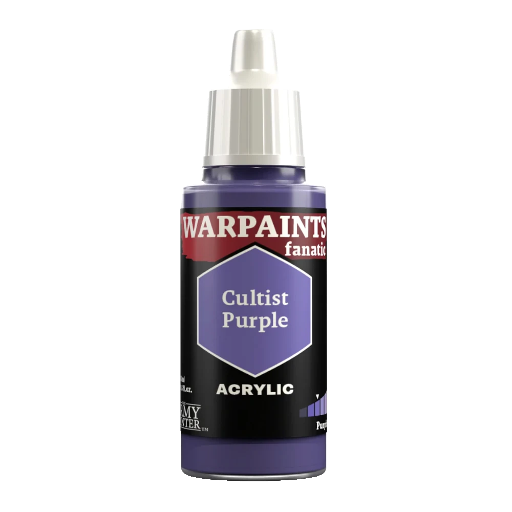 army painter warpaints fanatic acrylic paint cultist purple