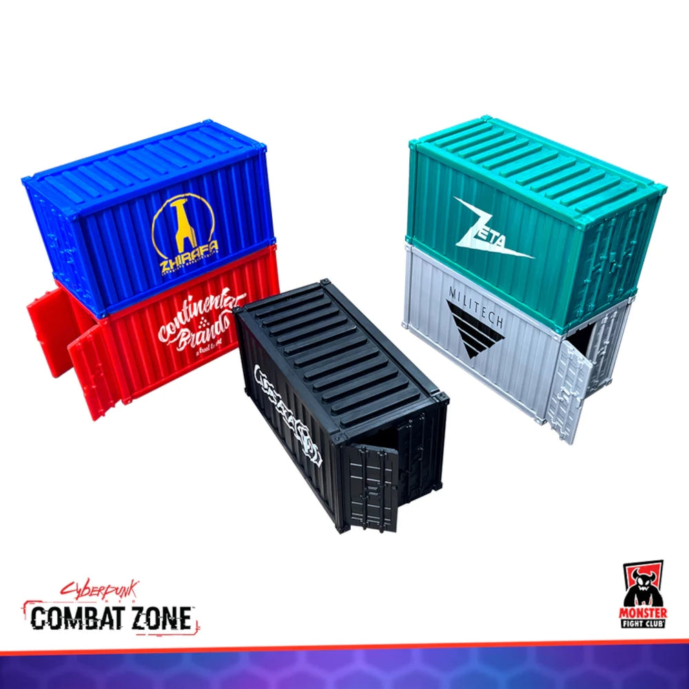 Monster Scenery - Cargo Containers Special Edition
