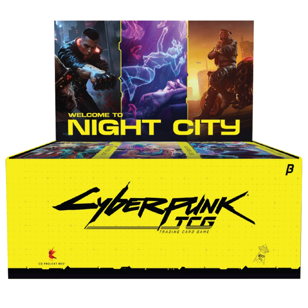 welcome to night city cyberpunk trading card game