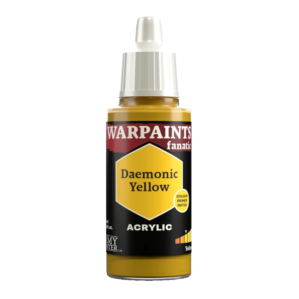 army painter warpaints fanatic paint acrylic daemonic yellow