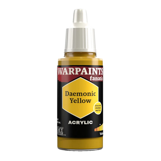 army painter warpaints fanatic paint acrylic daemonic yellow