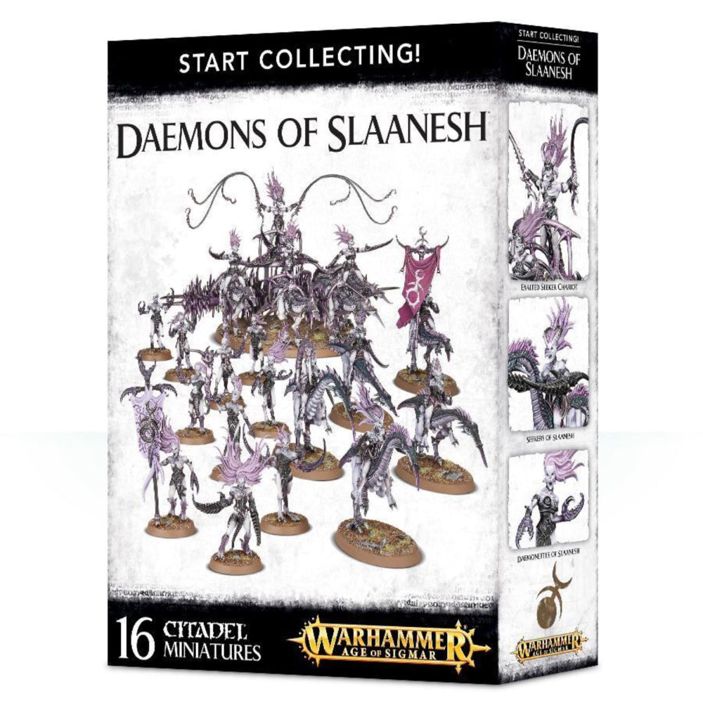 warhammer sigmar start collecting daemons slaanesh exalted chariot