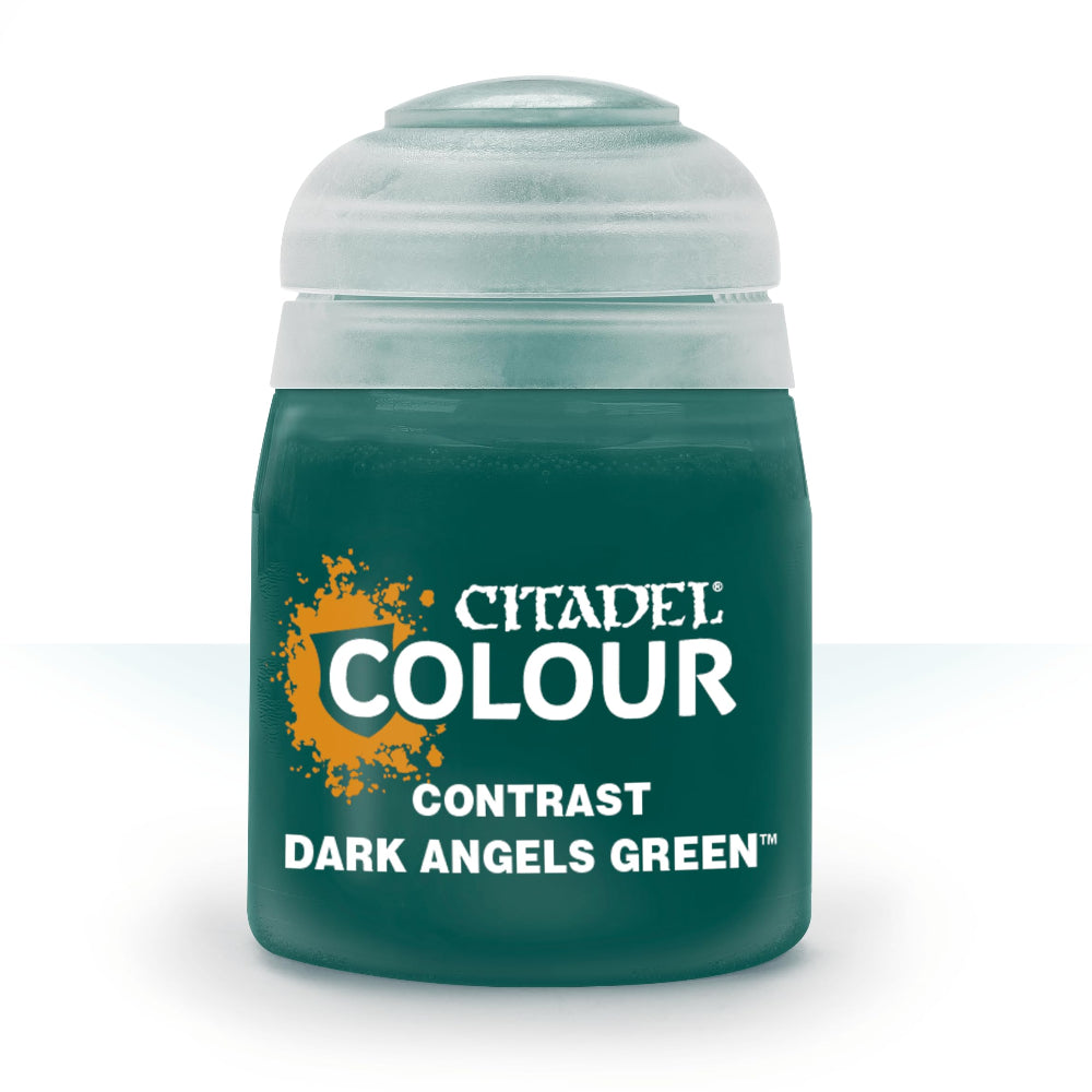 citadel colour color paint contrast dark angels green