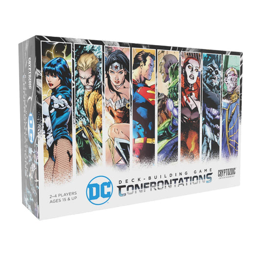dc confrontations deck building game cryptozoic entertainment 
