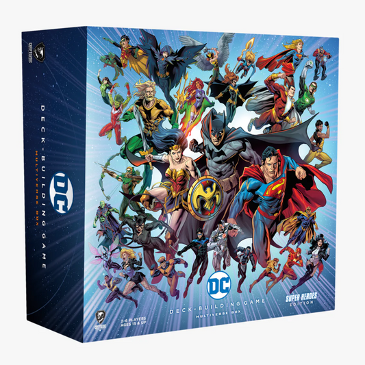 DC deck building game multiverse box super heroes edition