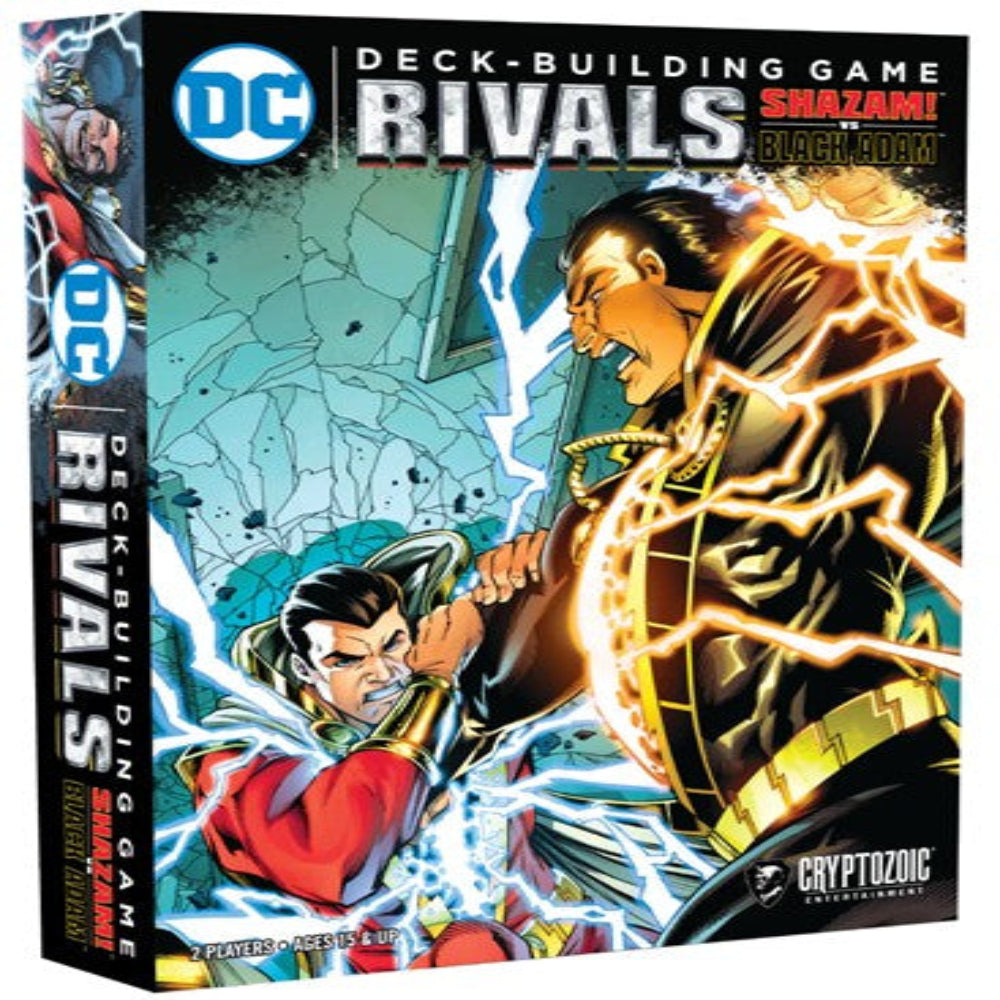 dc deck building rivals shazam vs black adam