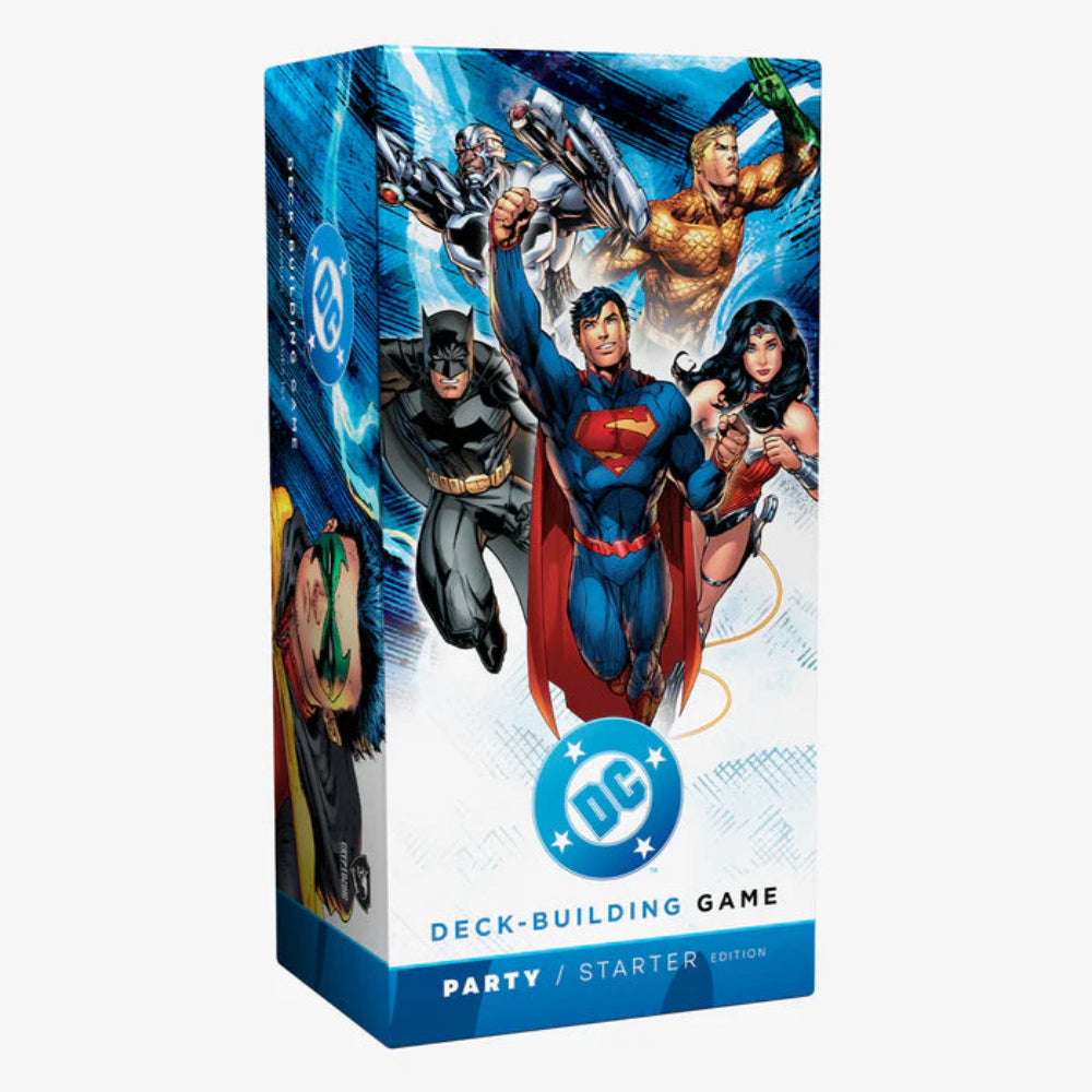 dc deck building game party starter edition