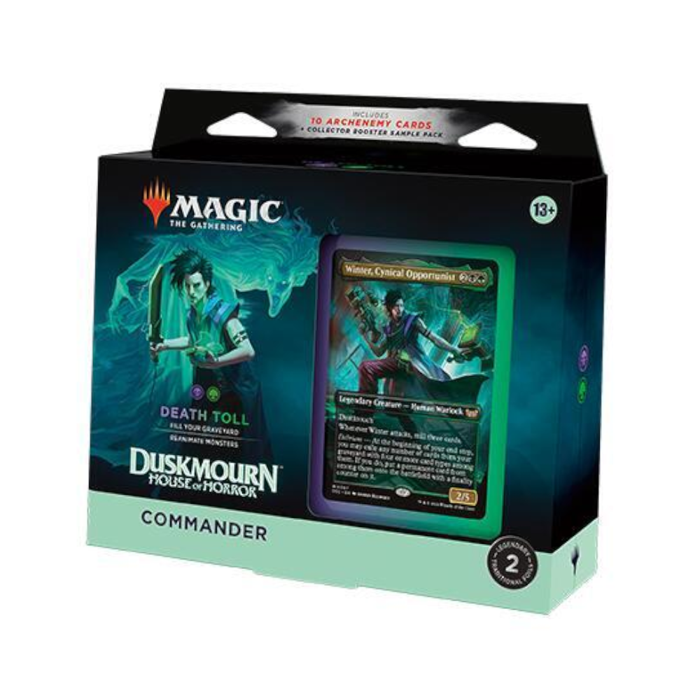 magic gathering duskmourn house horror commander death toll