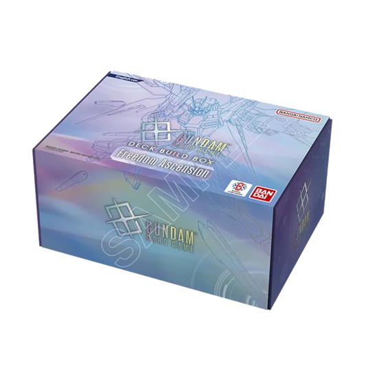 gundam card game deck build box freedom ascension