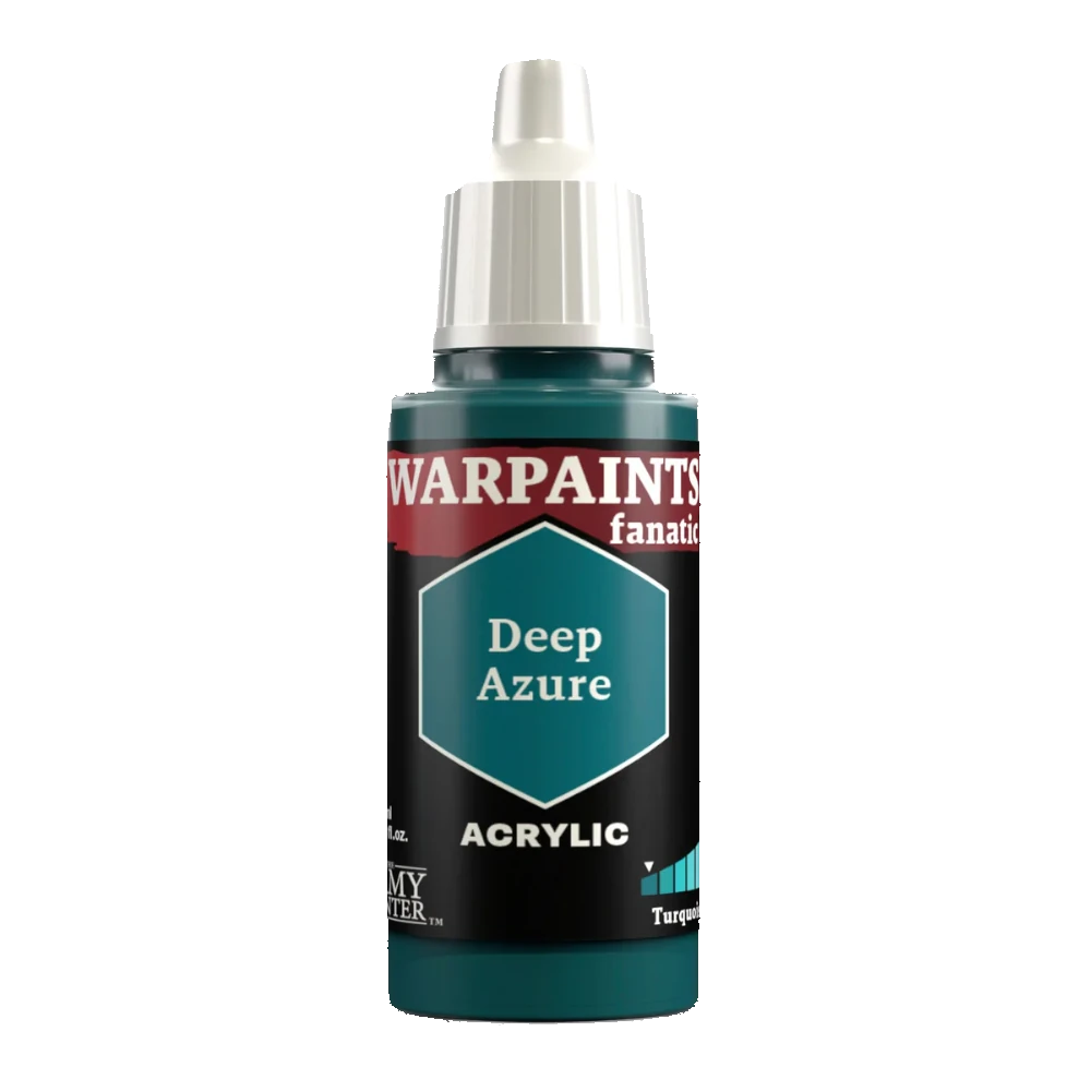 army painter warpaints fanatic paint acrylic deep azure