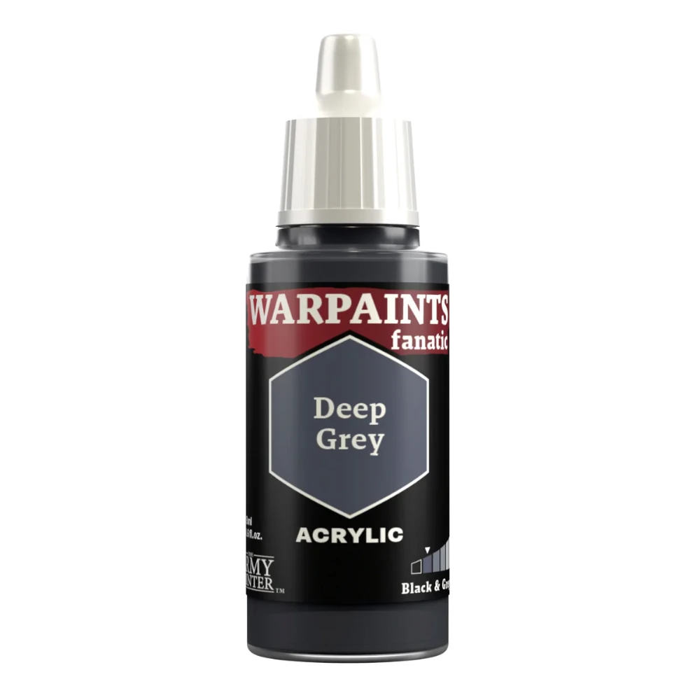 army painter warpaints fanatic paint acrylic deep grey