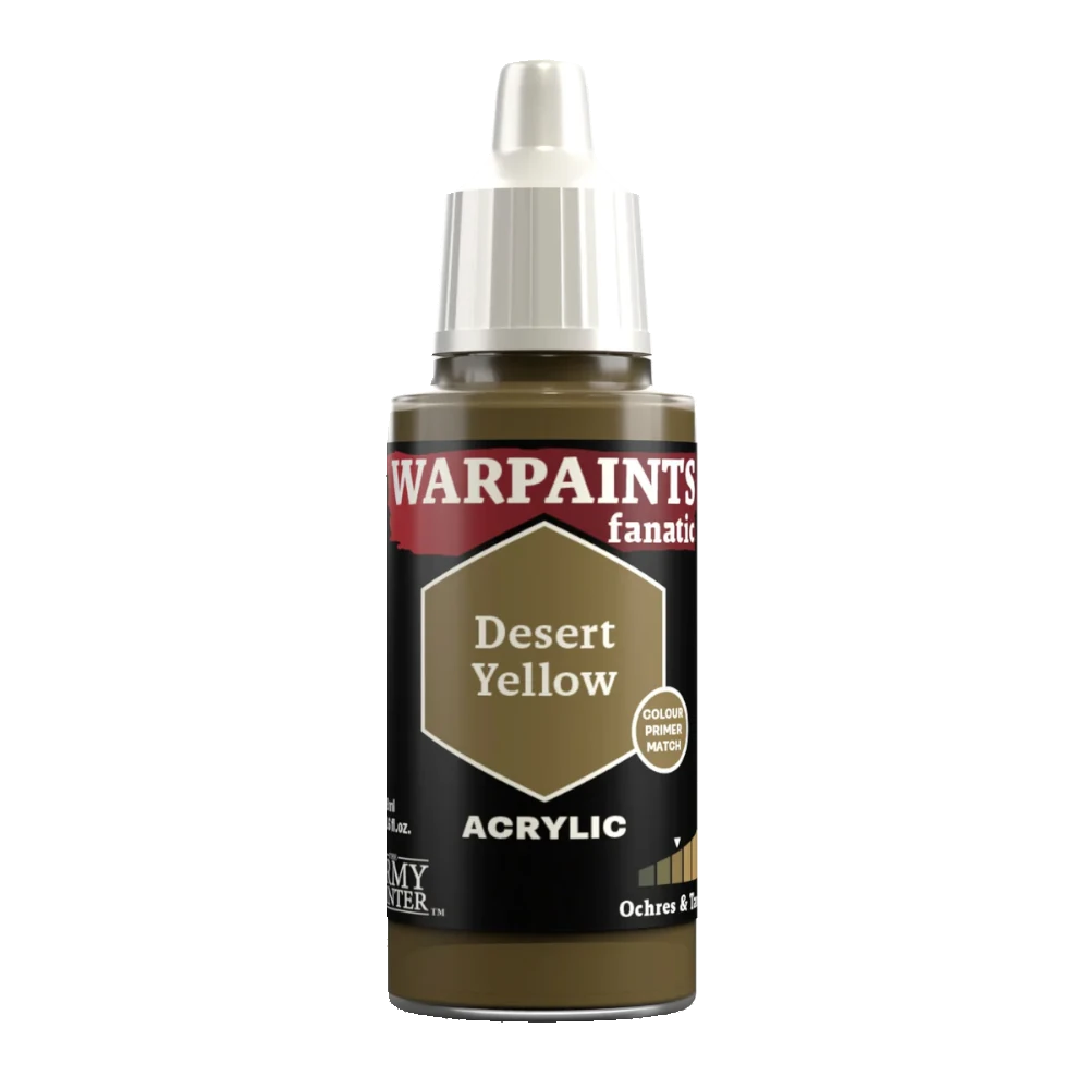 army painter warpaints fanatic paint acrylic desert yellow