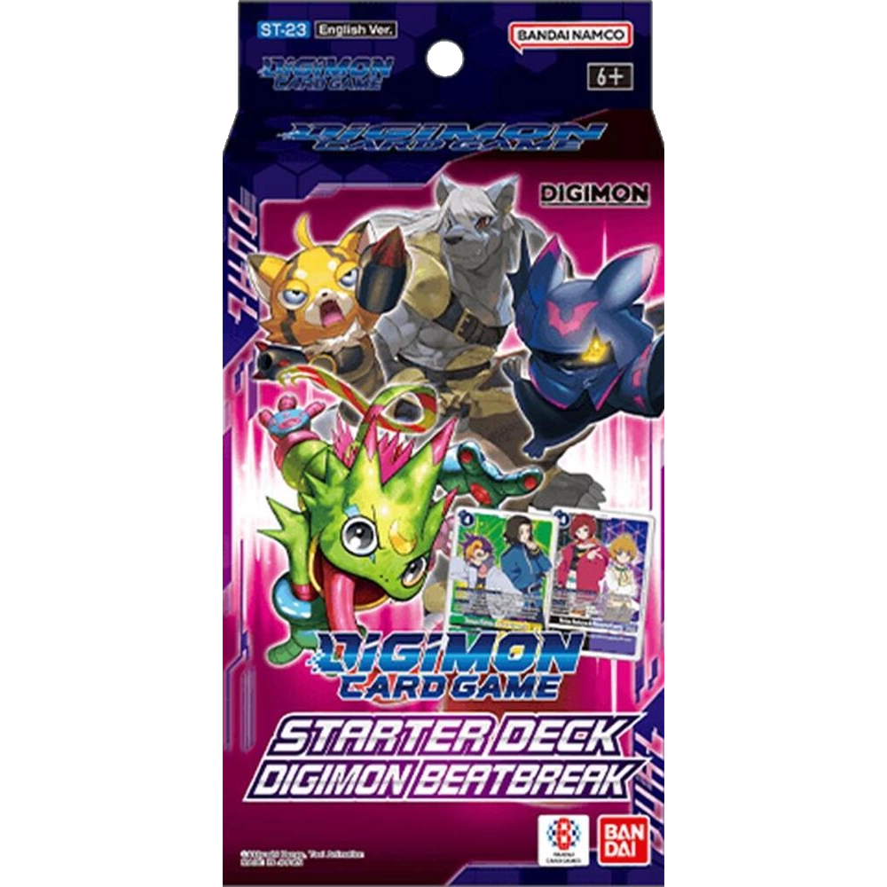 digimon card game starter deck geckomon beat break