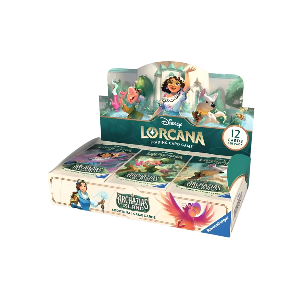disney lorcana archazias island booster box ravensburger tcg