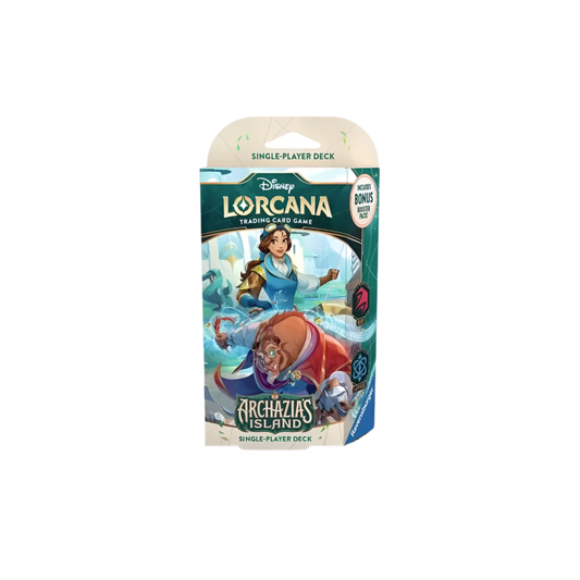 disney lorcana arcahzias island beauty beast belle ravensburger