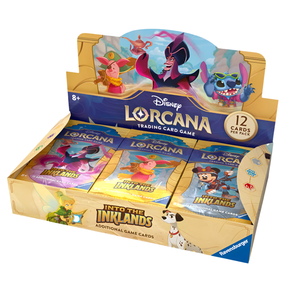 disney lorcana into inklands booster ravensburger tcg trading card