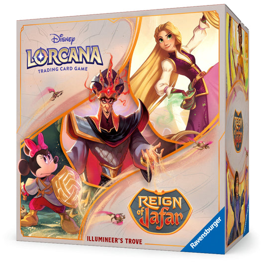 disney lorcana reign of jafar illumineers trove tcg