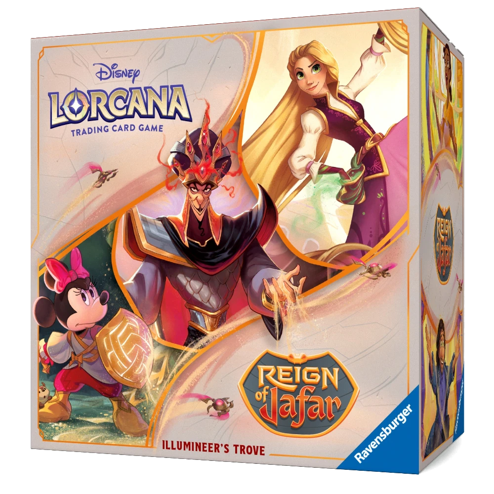disney lorcana trading card game reign of jafar illumineers trove