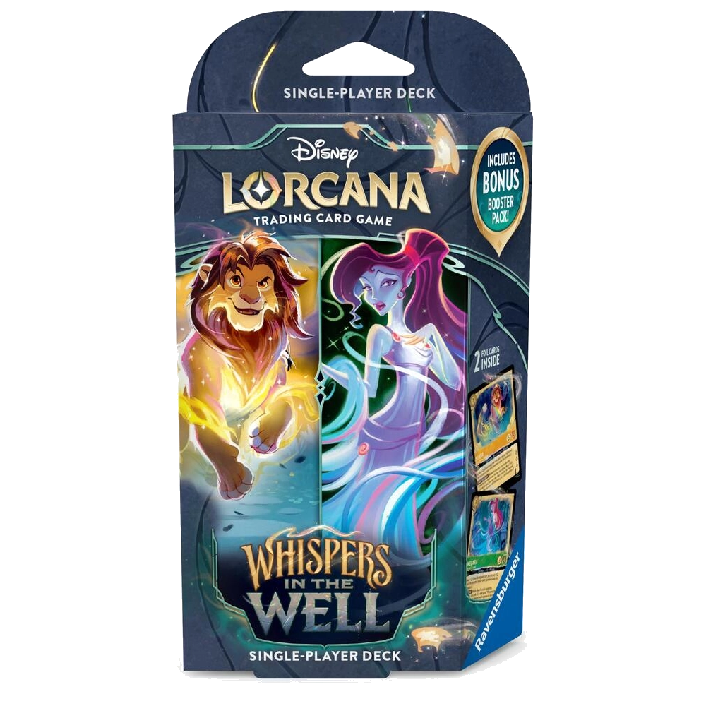 tcg trading card simba megara ravensburger robin hood