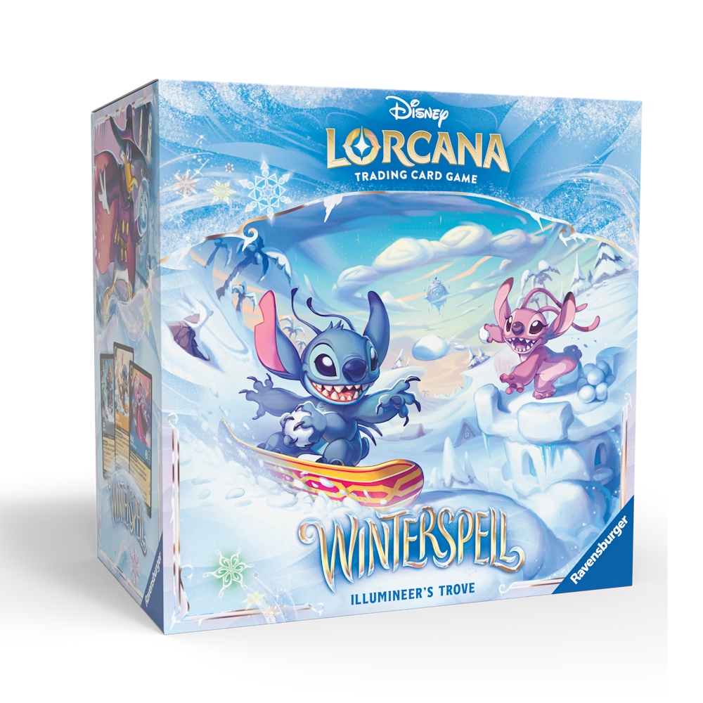 disney lorcana winterspell illumineer trove box ravensburger stitch