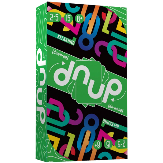 DNUP down up card game strategy kei kajino