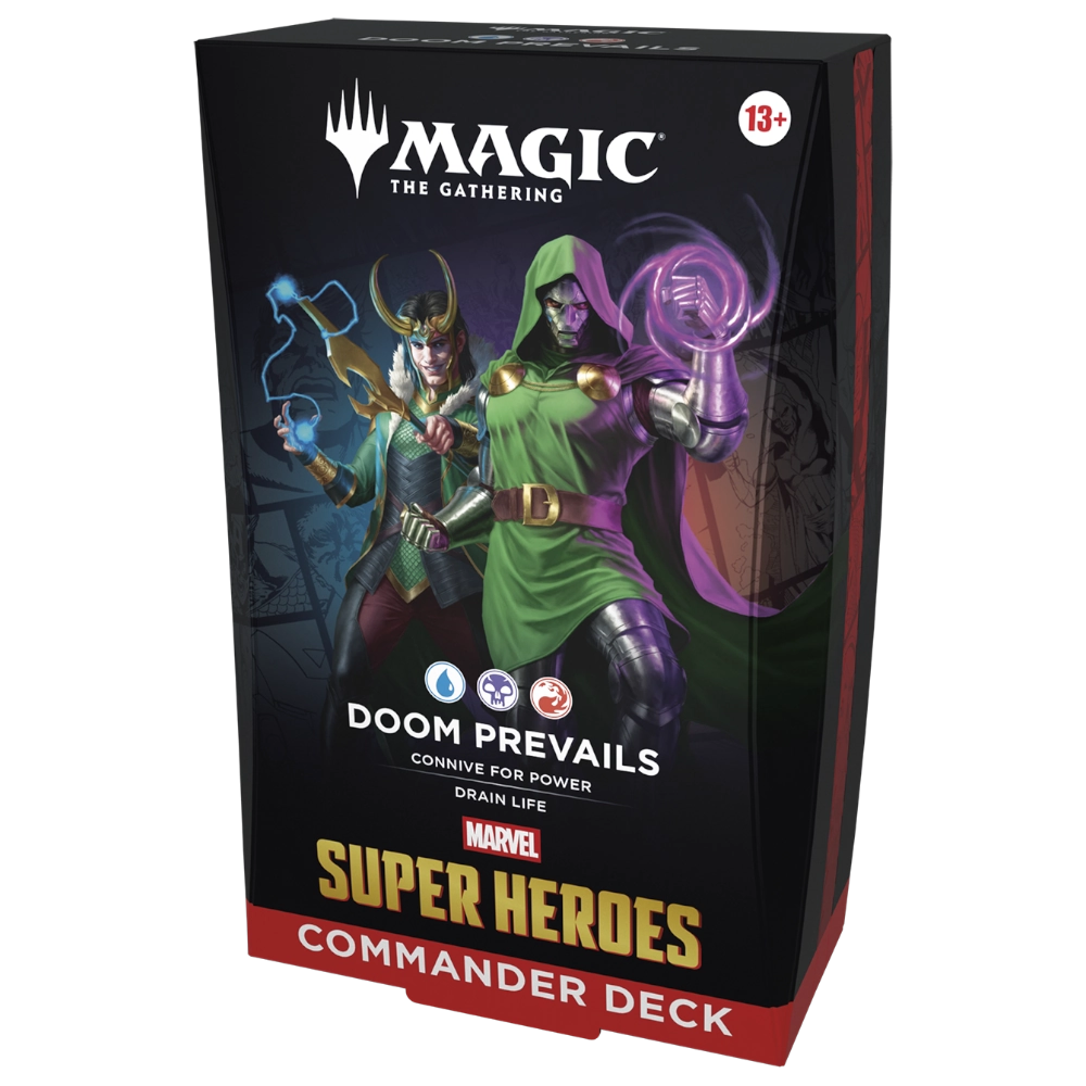 marvel super heroes commander deck drain life