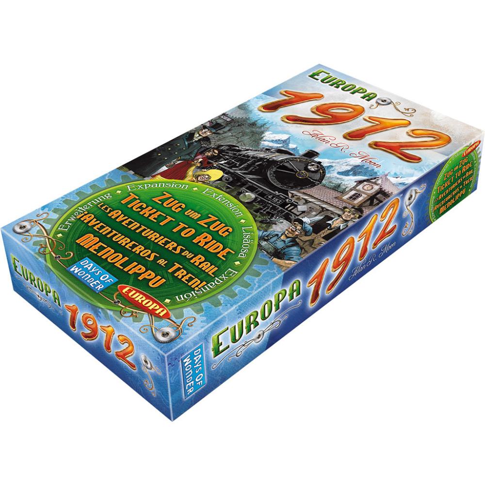 EUROPA 1912 TICKET TO RIDE DAYS OF WONDER BOARD GAME BOX 2