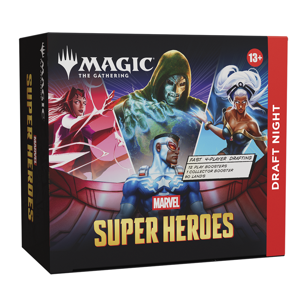 mtg magic gathering marvel super heroes draft night